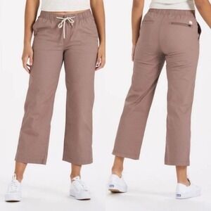 Vuori Ripstop Wide Leg Pants In Hazel Size Large Outdoor Hiking Athleisure